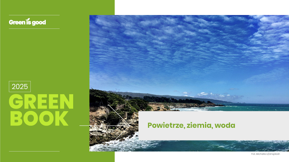 GREENBOOK 2025 Rozdział 3 - POWIETRZE, ZIEMIA, WODA